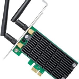 TP-Link AC1200 PCIe WiFi Card(Archer T4E)- 2.4G/5G Dual Band Wireless PCI Express Adapter, Low Profile, Long Range Beamforming, Heat Sink Technology, Supports Windows 11/10/8.1/8/7/XP