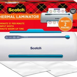 Scotch Brand PRO Thermal Laminator, Never Jam Technology Automatically Prevents Misfed Items,2 Roller System,9 inch (TL906)