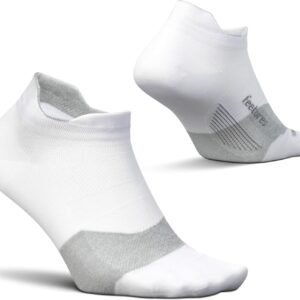 Feetures Elite Ultra Light Cushion Ankle Socks – Sport Sock with Targeted Compression – (1 Pair)