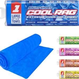 Cool RAG Extreme Cooling Towel for Heat Relief – PVA Cooling Towel for Workout, Gym, Running and for Other Outdoor Sports – Cooling Rag for Neck – Cool Towel for Quick Cooling