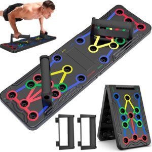 Solid Push Up Board Home Workout Equipment Multi-Functional Pushup Stands System Fitness Floor Chest Muscle Exercise Professional Equipment Burn Fat Strength Training Arm Men & Women Weights , Best Choice for Daily Gifts