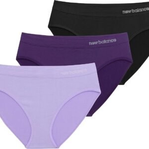 New Balance Women’s Ultra Comfort Performance Seamless Hipsters Underwear (3 Pack)